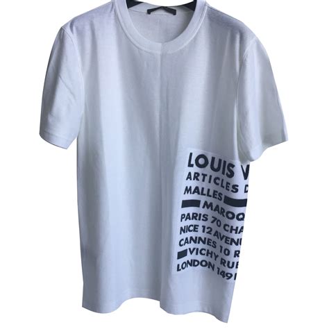 t shirt louis vuitton blanc|Louis Vuitton t shirt 2022.